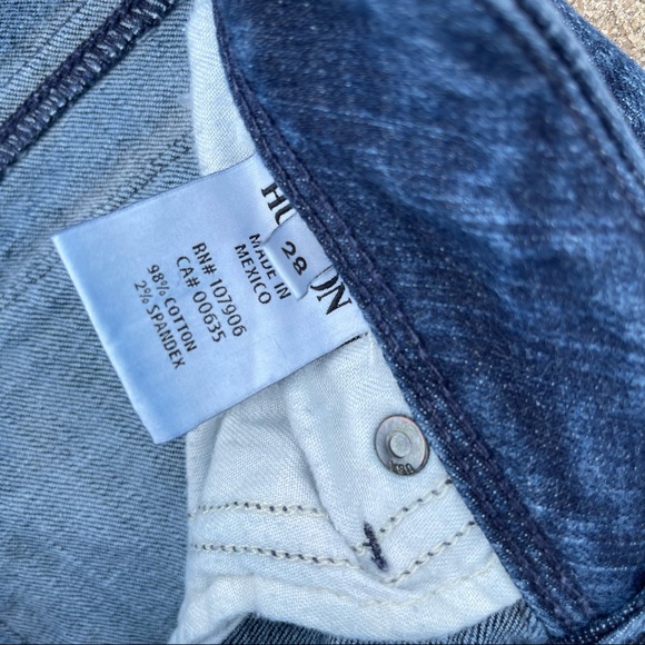 HUDSON Collin Flap Skinny Jeans Size 28 - Picture 4 of 6